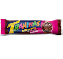 BISCOITO RECHEADO TRAKINAS 126G CHOCOLATE E MORANGO BISCOITO RECHEADO TRAKINAS 126G CHOCOLATE E MORANGO